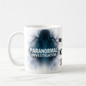 Paranormal-Ghost-Zitat Kaffeetasse (Links)