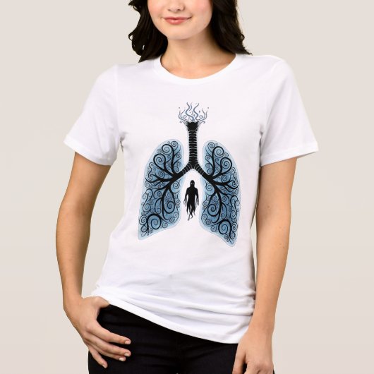 Paranormal Happy Lungs Project Fundraiser Shirt v2 (Vorderseite)