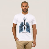 Paranormal Happy Lungs Project Fundraising-Shirt v T-Shirt (Vorne ganz)