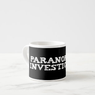 Paranormal Investigator Geisterjagd Espressotasse