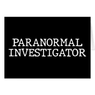 Paranormal Investigator Geisterjagd EVP