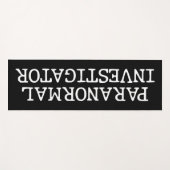 Paranormal Investigator Geisterjagd EVP Yogamatte (Vorderseite (Horizontal))