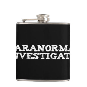 Paranormal Investigator Geisterjagd Flachmann