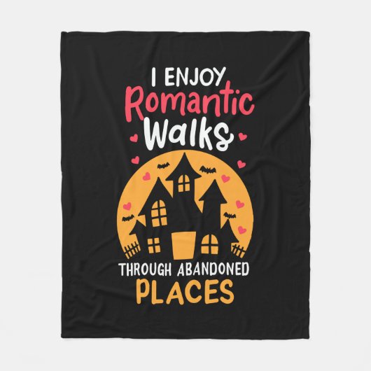 Paranormal Investigator Geisterjagd Fleecedecke (Vorderseite)