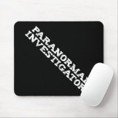 Paranormal Investigator Geisterjagd Mousepad (Mit Mouse)