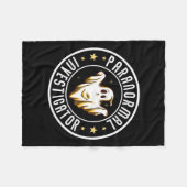 Paranormal Investigator Ghost Hunter Ghost Jäger Fleecedecke (Vorderseite (Horizontal))