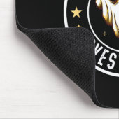 Paranormal Investigator Ghost Hunter Ghost Jäger Mousepad (Ecke)