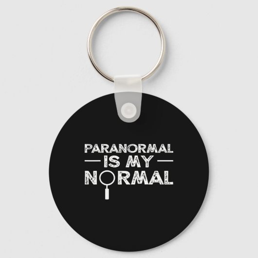 Paranormal Investigator Ghost Junting Funny Gift Schlüsselanhänger (Vorderseite)