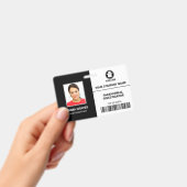 Paranormal Investigator Mitarbeiter Foto ID Sicher Ausweis (Handheld)