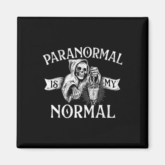 Paranormal ist mein normaler - Phantom Ghost Jagdh Magnet (Vorne)