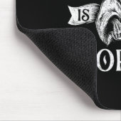 Paranormal ist mein normaler - Phantom Ghost Jagdh Mousepad (Ecke)
