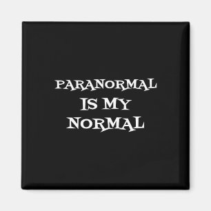 Paranormal ist mein normales Geisterjagd-Shirt Magnet