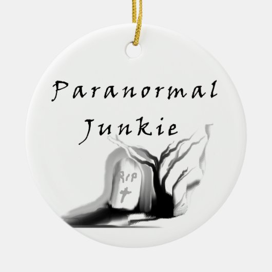 Paranormal Junkie Keramikornament (Vorne)