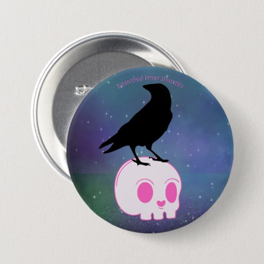 Paranormal Penny Mystery Button (Vorne & Hinten)
