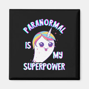 Paranormal Superpower Geist Unicorn Geisterjagd Magnet