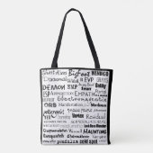 Paranormal Taschen-Tasche Tasche (Rückseite)