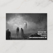 Paranormale Apokalypse Visitenkarte (Rückseite)