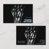 Paranormale Ermittler Die Geisterdame Visitenkarte (Vorne/Hinten)