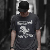 Paranormale Ermittler führen die Jagd auf Ghost sc T-Shirt