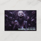 Paranormale Ermittler Ghost Dimension Visitenkarte (Vorderseite)