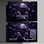 Paranormale Ermittler Ghost World Visitenkarte