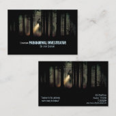 Paranormale Ermittlerin 2 Visitenkarte (Vorne/Hinten)