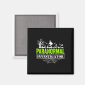 Paranormale Ermittlerin Geisterjägerjäger Magnet (Vorderseite/Rückseite)