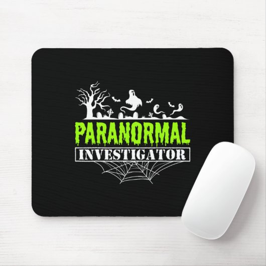 Paranormale Ermittlerin Geisterjägerjäger Mousepad (Mit Mouse)