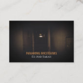 Paranormale Ermittlerin Spuk Asyl Visitenkarte (Vorderseite)
