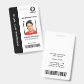 Paranormale Foto-ID des Untersuchungsunternehmens  Ausweis (Vorder- & Rückseite)