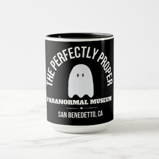 Paranormale Tasse des Museums - Schwarz und Weiß