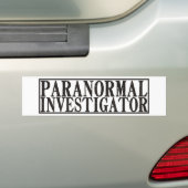 Paranormale Untersuchung Autoaufkleber (Auf Auto)