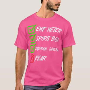 Paranormale Untersuchung EMF-Thermalkamera Geist T-Shirt