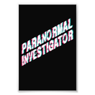 Paranormale Untersuchung Fotodruck