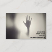 Paranormale Visitenkarte des Ermittlers (Rückseite)