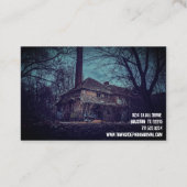 Paranormale Visitenkarte des Ermittlers (Rückseite)