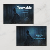 Paranormale Visitenkarte für den Friedhof (Vorne/Hinten)