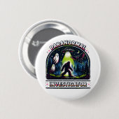 Paranormaler Ermittler Button (Vorne & Hinten)