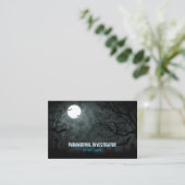 Paranormaler Ermittler Die Vollmond-Visitenkarte Visitenkarte (Stehend Vorderseite)