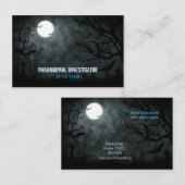 Paranormaler Ermittler Die Vollmond-Visitenkarte Visitenkarte (Vorne/Hinten)