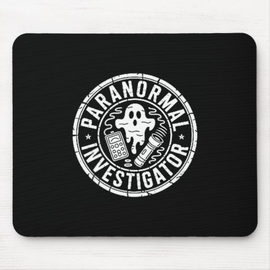Paranormaler Ermittler Geistjäger Mousepad (Vorne)