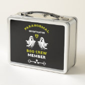Paranormaler Ermittler Ghost Hunter Metall Brotdose (Rückseite)