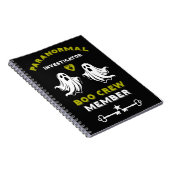 Paranormaler Ermittler Ghost Hunter Notizblock (Rechte Seite)