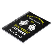 Paranormaler Ermittler Ghost Hunter Notizblock (Linke Seite)
