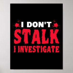 Paranormaler Ermittler Ich halte nicht an meiner U Poster