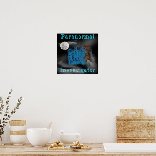 paranormaler Ermittler Poster (Küche)