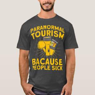 Paranormaler Tourismus Spuk House Ghost Hunter T-Shirt