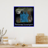 Paranormales Ermittlerposter Poster (Küche)
