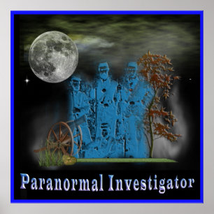 Paranormales Ermittlerposter Poster