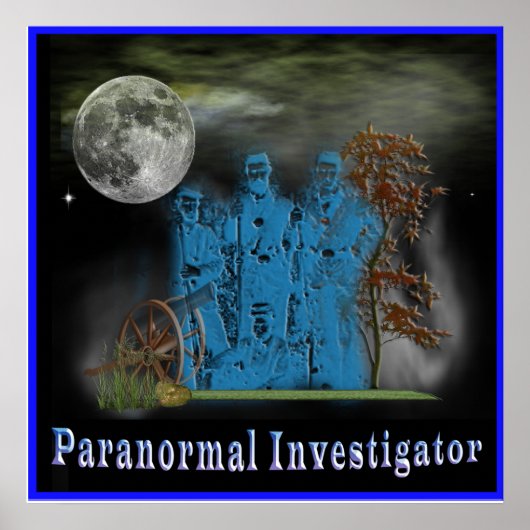 Paranormales Ermittlerposter Poster (Vorne)